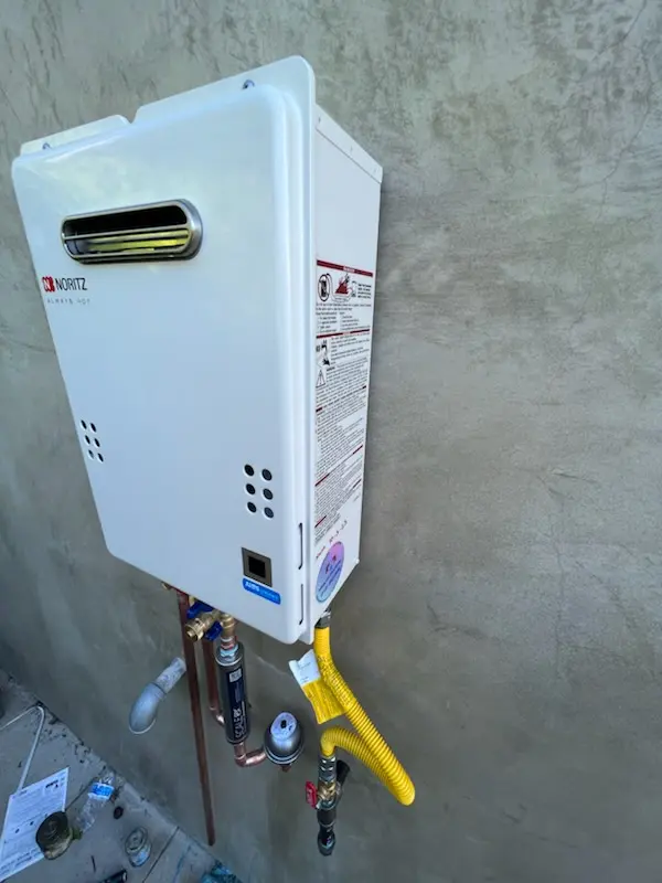 Tankless water heater installation for Mirror Lake homes